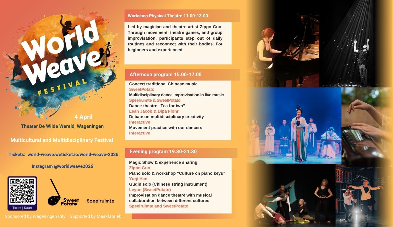 World Weave Festival - Dans & Muziek impro - Wilde Wereld Wageningen
